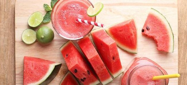 Diéta s vodným melónom na chudnutie